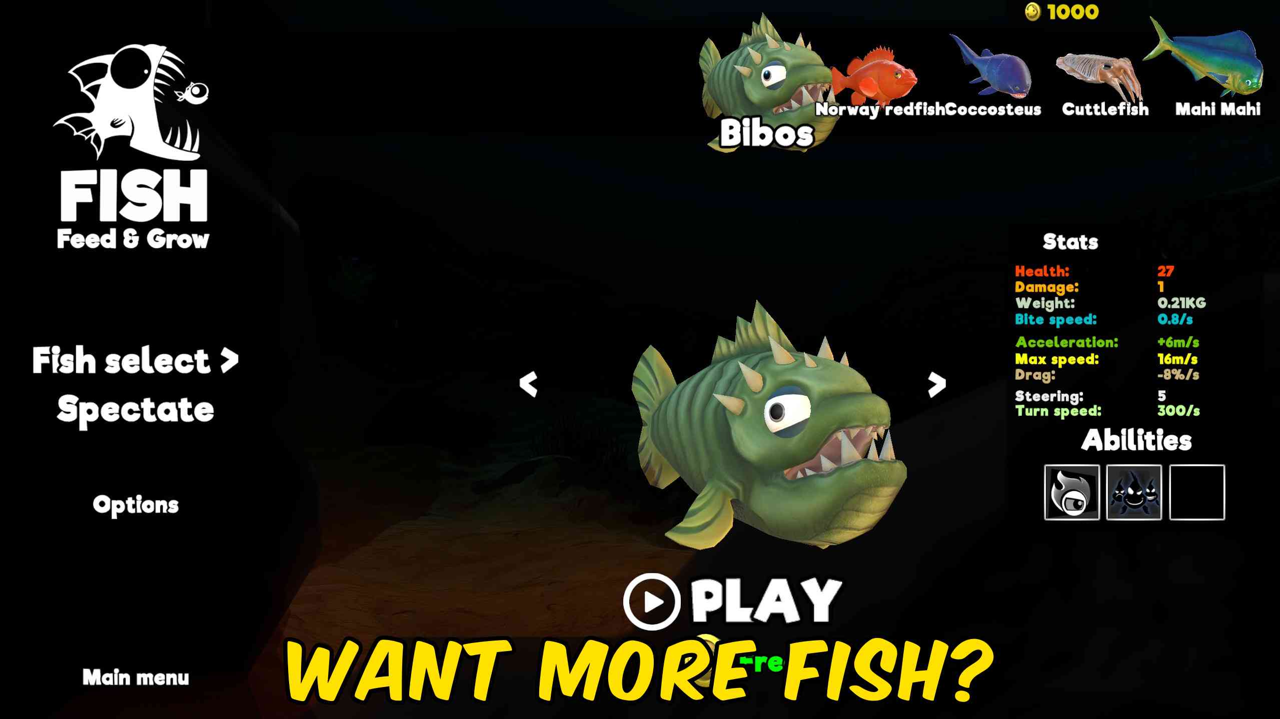 Unlock All Fish